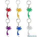 sleutelhangers palmboom met flesopener 6 kleuren, Verzamelen, Ophalen of Verzenden, Nieuw
