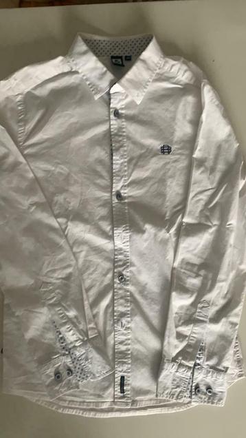 Redandblu hemd wit maat 152, Garçon, Enlèvement ou Envoi, Chemise ou Chemisier, Comme neuf