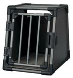 Aluminium Vervoersbox Grafiet Small, Dieren en Toebehoren, Ophalen, Hondenkennel, Minder dan 65 cm, Minder dan 75 cm