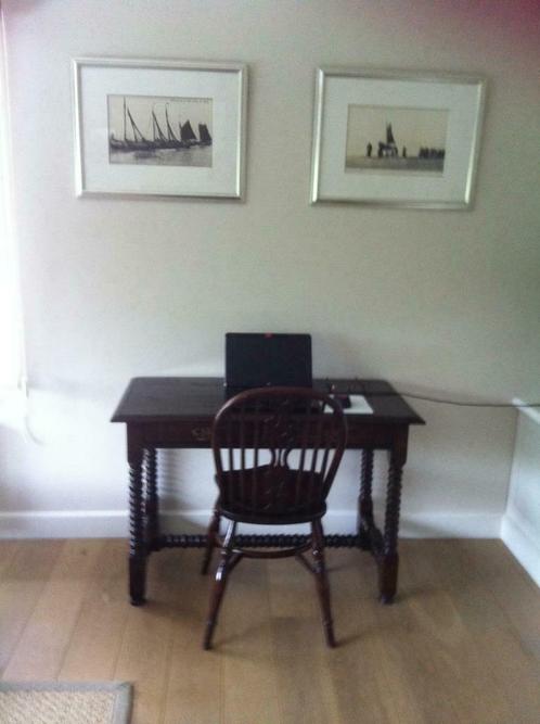 Console/Schrijftafel+Windsorstoel /Engelse stijl, Antiek en Kunst, Antiek | Meubels | Tafels, Ophalen