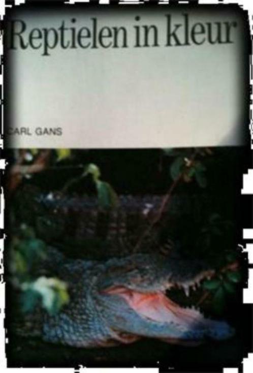 Reptielen in kleur, Carl Gans, Boeken, Dieren en Huisdieren, Gelezen, Reptielen of Amfibieën, Ophalen of Verzenden