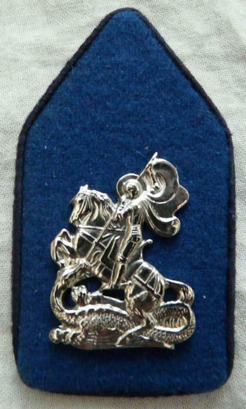 Kraagspiegel Links, Regt. Huzaren Huzaren van Boreel, KL.(1), Verzamelen, Militaria | Algemeen, Landmacht, Overige typen, Ophalen of Verzenden