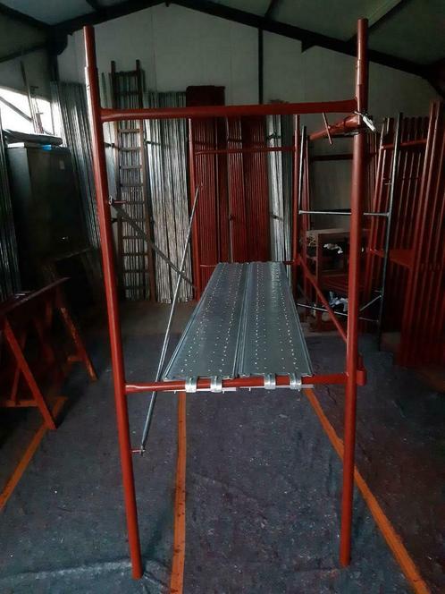 Stelling 50m2 (7.5 op 7.5m ), Doe-het-zelf en Bouw, Steigers, Nieuw, Ophalen of Verzenden
