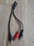 Câble adaptateur audio DIN 5 pôles vers 3 x RCA mâle, Comme neuf, Câble de composant, Moins de 2 mètres, Enlèvement ou Envoi