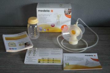 Kolfset Medela symphony, Kinderen en Baby's, Ophalen of Verzenden, Zo goed als nieuw, Borstkolf