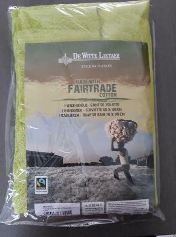 Handdoekset De Witte Lietaer kleur lime beschikbaar voor biedingen