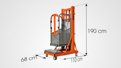 Up Lift Compacte Hoogwerker werkhoogte 500 cm, licht gewicht, Zakelijke goederen, Machines en Bouw | Liften, Steigers en Ladders