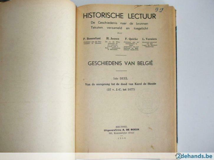 Geschiedenis van België - 1ste Deel, Boeken, Geschiedenis | Nationaal, Gelezen, Ophalen of Verzenden