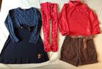 Vêtements fille 5 ans short Sergent Major, col roulé, robe, Meisje, Ophalen of Verzenden, Zo goed als nieuw, Setje