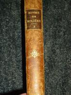 oeuvres de MOLIERE Tome1 d'après l'édition 1734 Brodard Pari, Antiquités & Art, Enlèvement ou Envoi