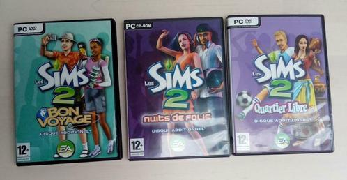 De Sims 2: 3 games voor PC, Games en Spelcomputers, Games | Pc, Zo goed als nieuw, 1 speler, Eén computer, Ophalen of Verzenden