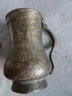 CRUCHE METAL, Enlèvement ou Envoi, Utilisé, Autres matériaux, Récipient(s)