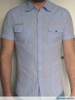 Chemise Homme à petit carreaux, Vêtements | Hommes, T-shirts, Bleu, Porté, Taille 46 (S) ou plus petite