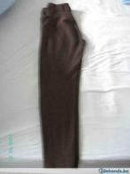 Bruine broek met paarderibbels - Appels - maat 40., Vêtements | Femmes, Culottes & Pantalons, Porté, Enlèvement ou Envoi