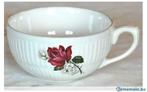 tasse à chocolat boch decor rose rouge, Antiquités & Art, Antiquités | Céramique & Poterie