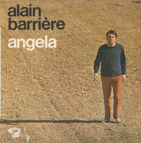 Alain Barrière – Angela / Et ma route est solitaire   1 - EP, CD & DVD, Vinyles Singles, Utilisé, EP, Pop, 7 pouces, Enlèvement ou Envoi