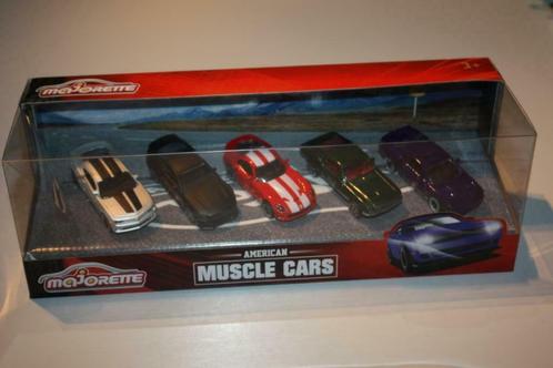 Majorette 5 - Pack Muscle Cars - Nieuwstaat -Variatie 2, Hobby & Loisirs créatifs, Voitures miniatures | Échelles Autre, Neuf
