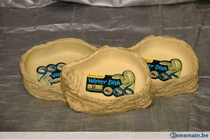 Water Dish / Bols à eau(large) exo terra, Dieren en Toebehoren, Reptielen en Amfibieën | Toebehoren, Nieuw, Ophalen
