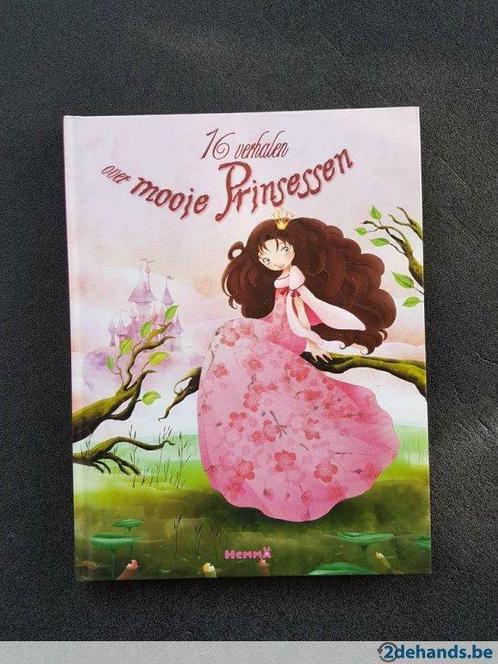 Boek "16 verhalen over mooie prinsessen", Livres, Livres pour enfants | 0 an et plus, Utilisé, 0 à 6 mois, Enlèvement ou Envoi