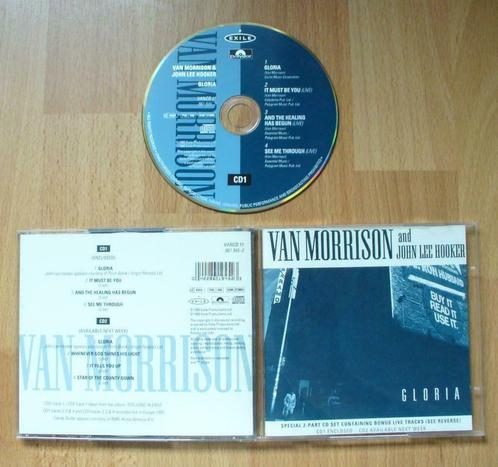CDSINGLE VAN MORRISON GLORIA JOHN LEE HOOKER + 3 LIVE NRS, Cd's en Dvd's, Cd's | Pop, Zo goed als nieuw, 1980 tot 2000, Ophalen of Verzenden