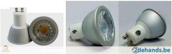 led spot 7w cob dimbaar gu10/par16 230v, Huis en Inrichting, Lampen | Spots, Nieuw, Ophalen of Verzenden