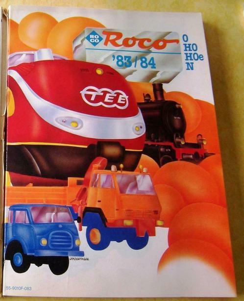Catalogues trains  Roco 1980-90-2000, Verzamelen, Spoorwegen en Tram, Zo goed als nieuw, Trein, Boek of Tijdschrift, Ophalen of Verzenden