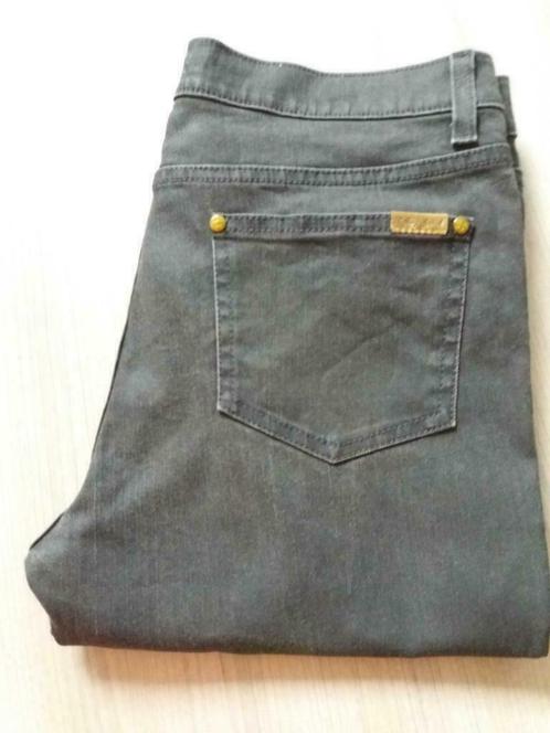 Mooie donkergrijze jeans M 40 talking french, Vêtements | Femmes, Culottes & Pantalons, Comme neuf, Taille 38/40 (M), Gris, Longs