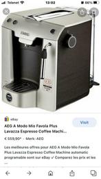 Aeg Lavazza espresso machine met melkopschuimer, Elektronische apparatuur, Koffiezetapparaten, Ophalen of Verzenden, Zo goed als nieuw