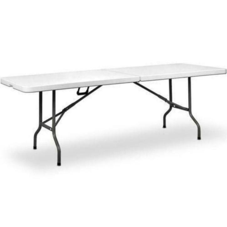 Grote Klaptafel / Campingtafel Vouwtafel 240 x 76 x 74 cm., Tuin en Terras, Tuinmeubel-accessoires, Nieuw, Ophalen of Verzenden