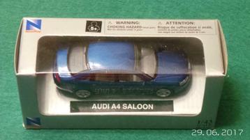 Miniatuur auto : AUDI Sedan 4 deurs., Enlèvement ou Envoi, Neuf, Voiture, Autres marques