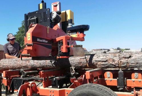 Mobiele zagerij, Doe-het-zelf en Bouw, Hout en Planken, Gebruikt, Overige typen, Overige houtsoorten, 300 cm of meer, 50 mm of meer