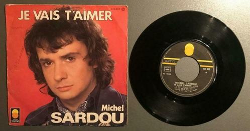 Vinyle de Michel Sardou**.... -, Cd's en Dvd's, Vinyl Singles, Gebruikt, Single, Overige genres, Ophalen of Verzenden