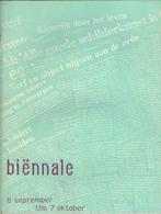 Biënnale van de Kritiek 1984 + document + 4 postkaarten, Boeken, Gelezen, Ophalen of Verzenden, Collectief, Overige onderwerpen