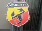 FIAT ABARTH aluminium dibond paneel, Ophalen of Verzenden, Nieuw, Reclamebord
