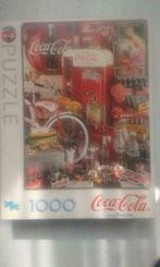 coca cola puzzel 1000 st, Gebruikt, Ophalen of Verzenden, 500 t/m 1500 stukjes, Legpuzzel