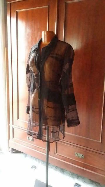 Blouse longue Pret A Porter Vêtements de marque Atmos noir n, Neuf, Taille 38/40 (M), Enlèvement ou Envoi, Pret A Porter Atmos merk