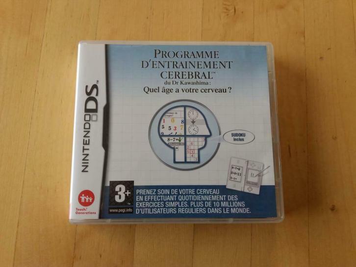 Jeu Programme d'Entrainement cérébral - Nintendo DS, Games en Spelcomputers, Games | Nintendo DS, Zo goed als nieuw, Strategie en Constructie