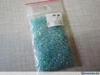 Perles - Rocailles - Sac de 10 gr. Vert eau + transparent, Hobby en Vrije tijd, Nieuw, Kraal