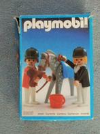 Jouet vintage Playmobil "Pansage du cheval", Ensemble complet, Utilisé, Enlèvement ou Envoi