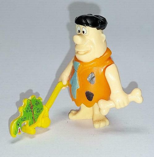 Toons Flintstones K95 n 71: Fred met dino maaier, Verzamelen, Verrassingseieren, Gebruikt, K-nummers, Ophalen of Verzenden
