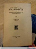 Oud-Gentsche Naamkunde, Néerlandais, Utilisé, Enlèvement ou Envoi
