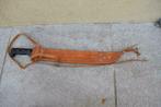 Ancienne machette avec fourreau en cuir, Collections, Objets militaires | Général, Enlèvement, Autres, Objet d'art