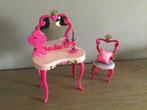 make-up tafeltje en stoeltje voor poppen (Simba), Kinderen en Baby's, Ophalen of Verzenden, Gebruikt, Meisje