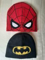 Muts Spiderman Marvel & muts Batman, Kinderen en Baby's, Ophalen, Zo goed als nieuw, Marvel, Muts