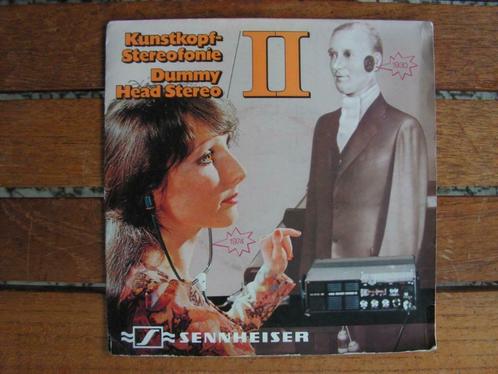Single Sennheiser Kunstkopf-Stereophony II, Antiquités & Art, Antiquités | TV & Hi-Fi, Enlèvement ou Envoi