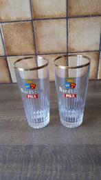 2 Nordbrau pils glazen 1 euro per stuk, Ophalen of Verzenden