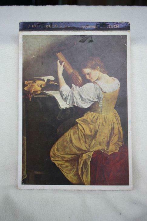 Kalender 1957 - Tissage d’Ameublement J.Hollebecq - Otegem, Diversen, Agenda's, Ophalen of Verzenden