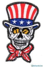 Embleem Patch Skull Uncle Sam Hat, Motos, Vêtements | Vêtements de moto