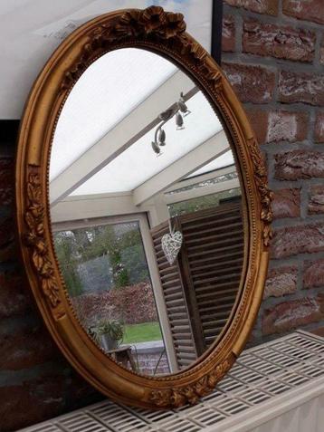 ancien miroir doré, Antiquités & Art, Antiquités | Miroirs