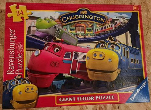Puzzel Ravensburger - Chuggington trein, Kinderen en Baby's, Speelgoed | Kinderpuzzels, Zo goed als nieuw, 10 tot 50 stukjes, Ophalen of Verzenden